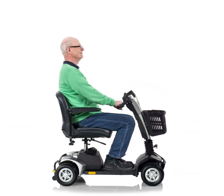 lo scooterino - scooter per anziani leggero e compatto